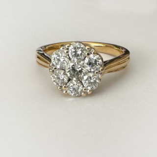 02-04-24-Iliana-18ct-Yellow-Gold-Diamond-Cluster-Ring-Front-View2