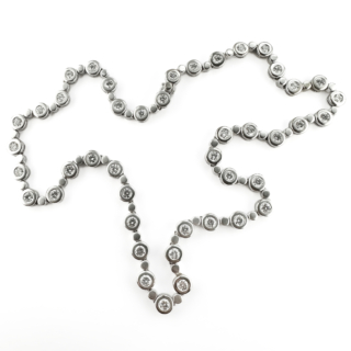 Vintage-6.60ct-Diamond-Rub-Over-Rivière-Necklace-Front-View1 Vintage 6.60ct Diamond Rub Over Rivière Necklace whole necklace 18ct white gold