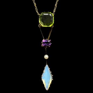 Antique Suffragette Pendant