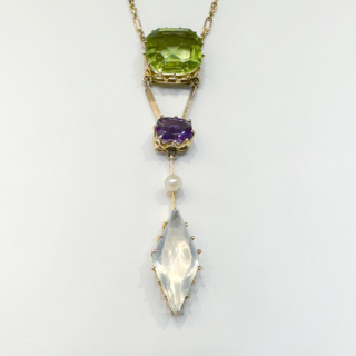 Antique Suffragette Pendant