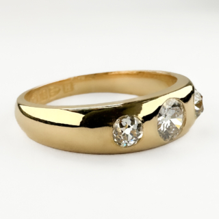 Antique-3-Stone-Diamond-Gypsy-Ring-Side-View1