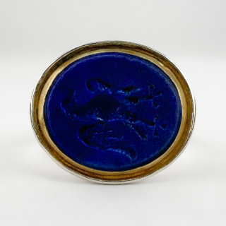 Lapis-Griffin-Intaglio-Signet-Ring-Front-View1