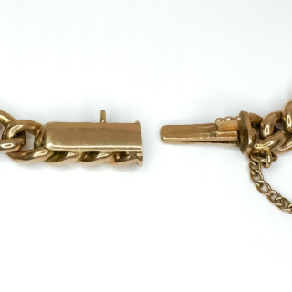 08-10-25-Antique-Flower-Pearl-Enamel-Bracelet-Clasp-Flat1