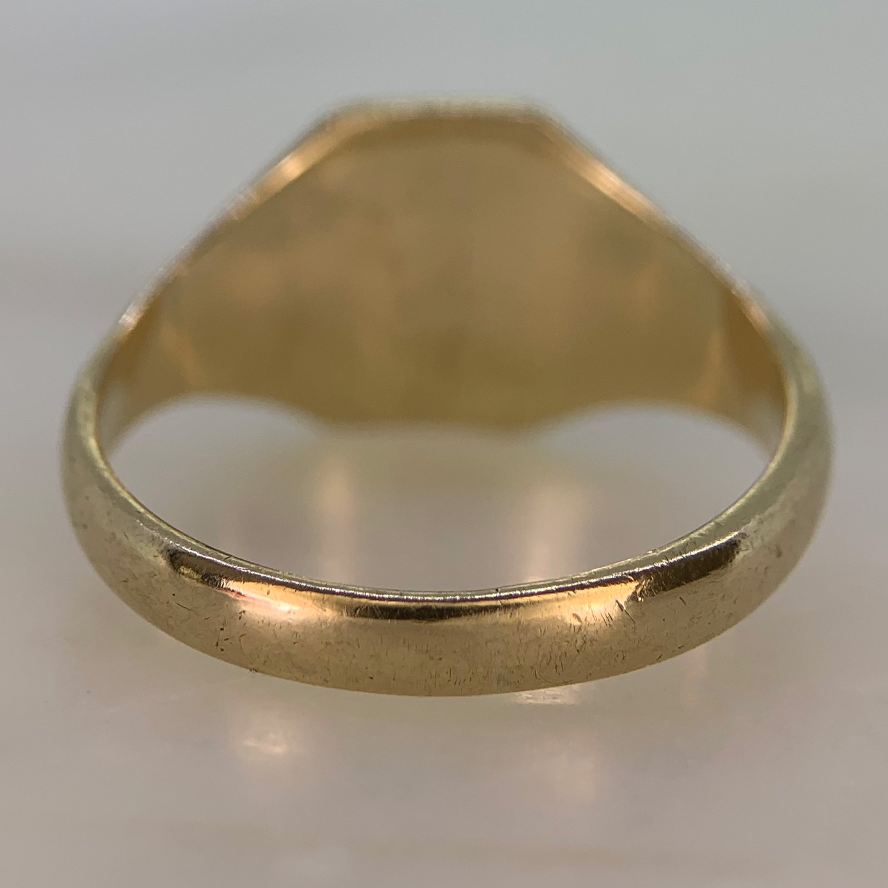 Playboy Bunny Hexagonal Signet Ring | Saddingtons Antique Jewellery