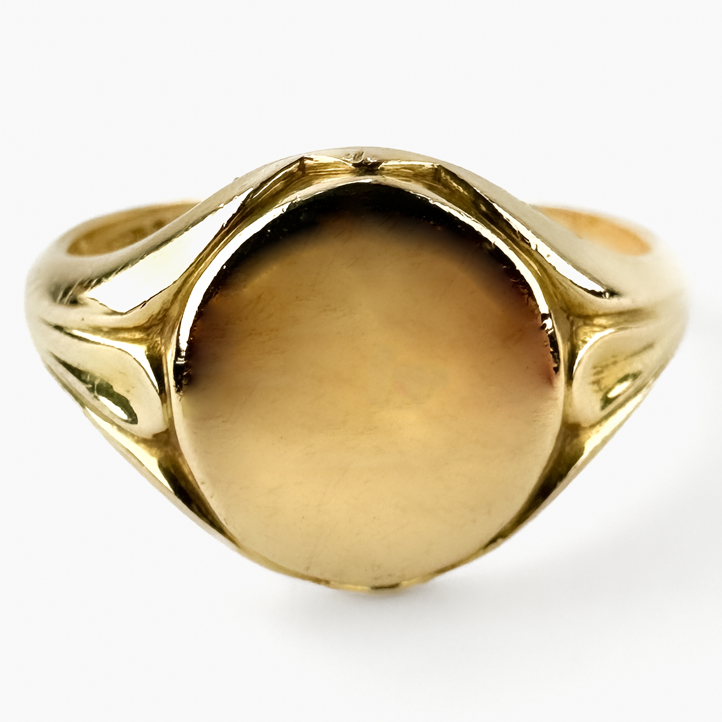 Antique 1909 Gold Signet Ring