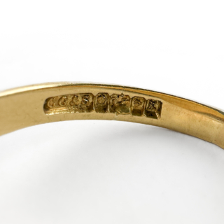 Antique-1909-Gold-Signet-Ring-Mark-View1