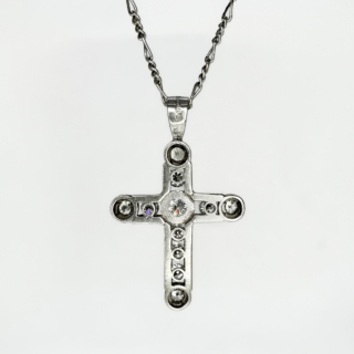 Diamond-Set-Cross-Pendant-Back-View2