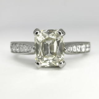 Emerald-Cut-Diamond-Ring-1.1ct-Front-View1