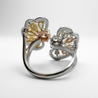 Yellow-Pink-White-Diamond-Flower-Ring-Back-View2