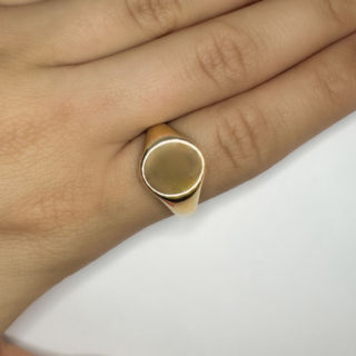 Gold-Oval-Signet-Ring-5.2g-Body-View