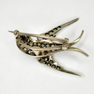 Antique-Diamond-Swallow-Brooch-Back-View2