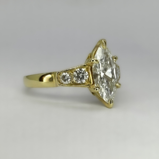 1.16ct-Navette-Diamond-Solitaire-Ring-Side-View1