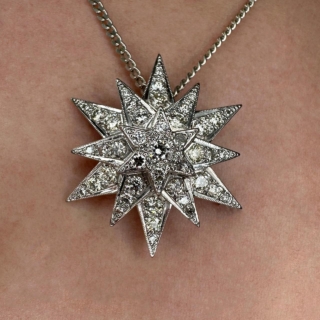 15ct-White-Gold-Diamond-Star-Pendant-Front-Body-View2