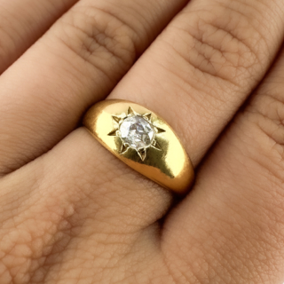 Victorian-Single-Stone-Diamond-Gypsy-Ring-Body-View1