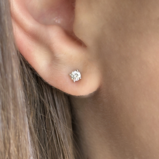0.25ct-Diamond-Stud-Earrings-Body-View2