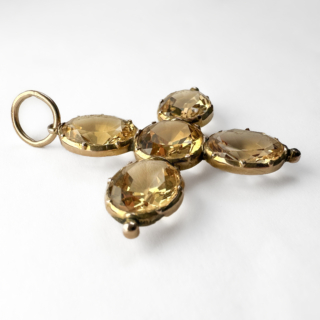 Antique-Topaz-Cross-Prendant-Side-View1