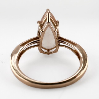 Pear-Shaped-Morganite-Rose-Gold-Ring-Back-View1