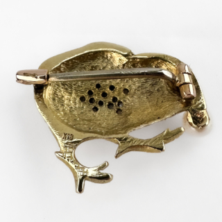 Vintage-Gold-Chick-Brooch-Back-View1
