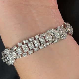 1940’s 15ct Diamond Bracelet