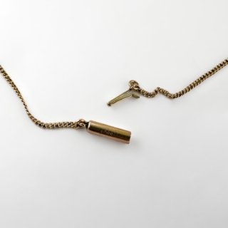 Antique-Amethyst-Trilogy-Drop-Necklace-Clasp-View1