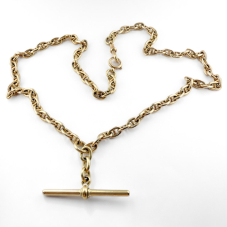 Cable Link Mariner Albert Chain 18ct gold whole chain