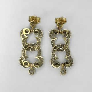 Antique-Diamond-Rub-Over-Drop-Earrings-Back-View1