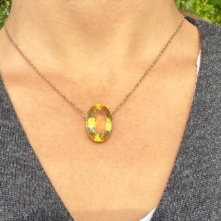 29-09-23-9ct0-Yellow-Gold-1920's-Golden-Citrine-Faceted-Pendant-Body-View1