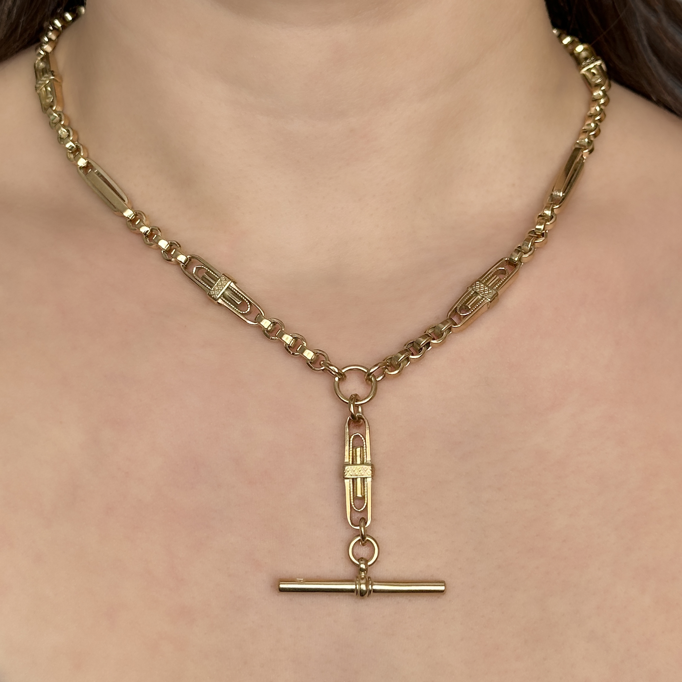 Edwardian Fancy Albert Neckchain