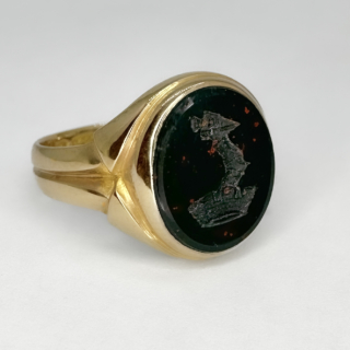 Bloodstone-Intaglio-Signet-Ring-Side-View1