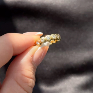 Diamond Rub Over Full Eternity Ring