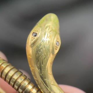 Vintage Snake Bangle