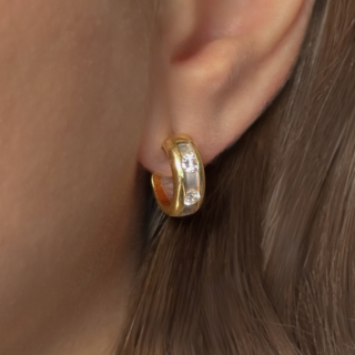 Boodles Hoop Diamond Earrings